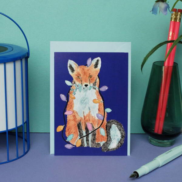 Postkarte Weihnachtsfuchs – Bild 5